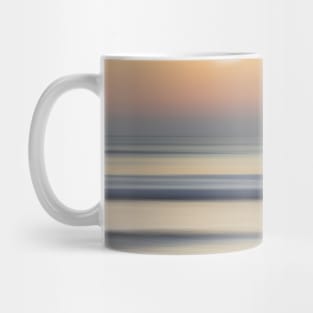 SCENERY 13 - White Sand Beach Blue Sky Horizon Mug